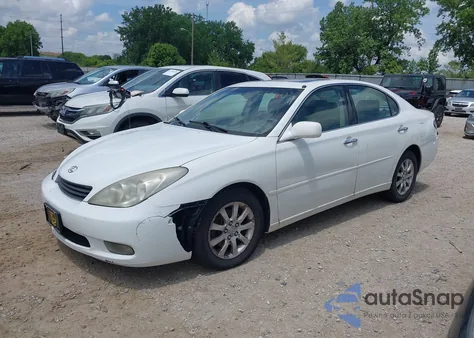 2004 Lexus Es 330 330 z USA, uszkodzony, nr VIN JTHBA30G140018046